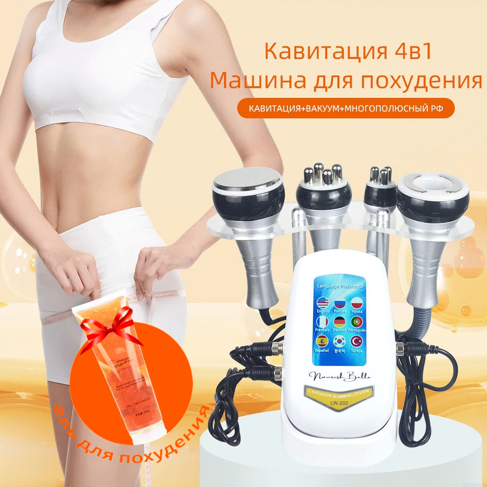 4-in-1 Cavitation Slimming Machine